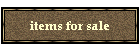 items for sale
