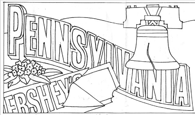 PA postcard